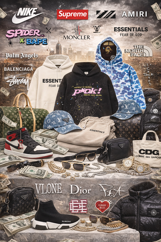 All in one clothing and shoes bundle